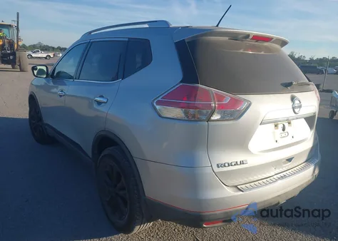 2016 Nissan Rogue Sv from USA, damaged, VIN KNMAT2MT5GP606469